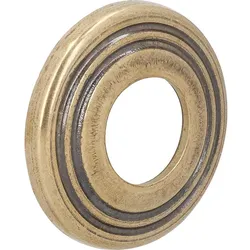 Rosette DN15(1/2'') Messing blank zu Auslaufventil Vogel + Gockel