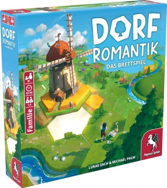 Pegasus Brettspiel bis zu 6 Spielern ab 8 Jahr(e) 51240G Dorfromantik - Das Brettspiel
