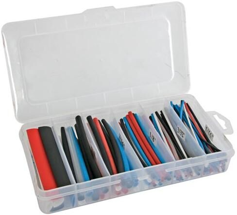 Velleman Kit Manga Termoretractil Multicor (170pcs) - Caixa Plástica