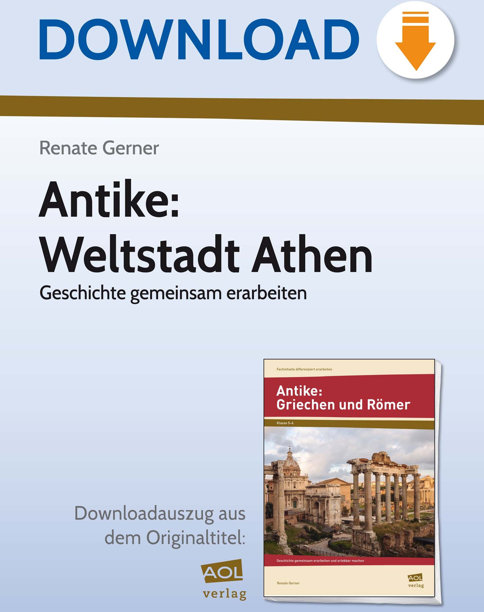 scolix (AOL-Verlag) Antike: Weltstadt Athen