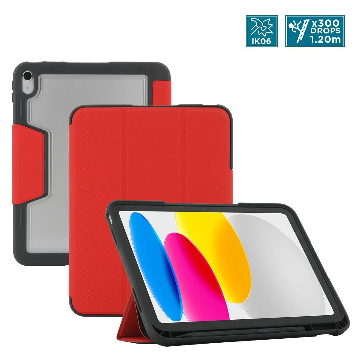 Mobilis Ultra Rugged Case iPad 11" 2025 iPad 10.9" Red (Apple iPad Air 11 2025) (062012)