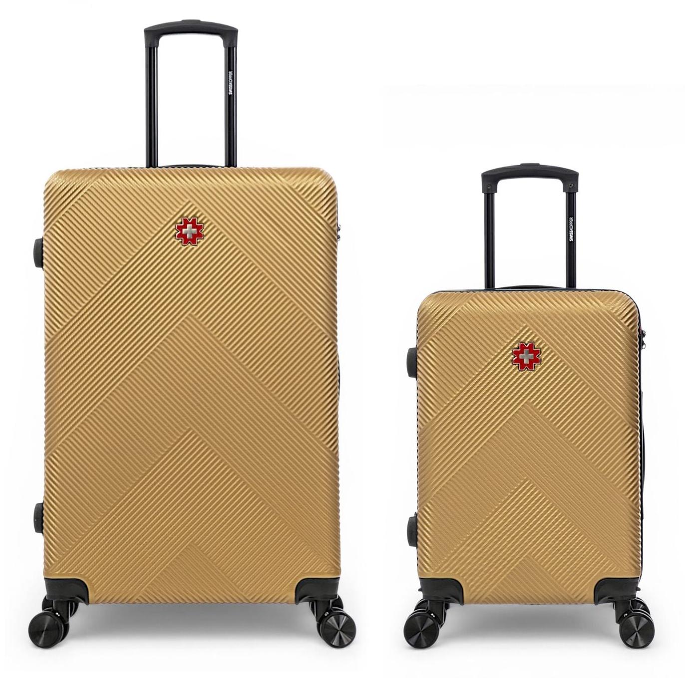 2er-Set aus einem großen Hartschalenkoffer und einem Handgepäckkoffer von OLTEN