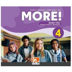 MORE 4 (Lehrplan 2023) Audios, Schulbücher von Herbert Puchta, Peter Lewis-Jones, Christian Holzmann, Chris Jory