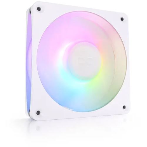 120x120x25mm Alphacool Apex Stealth Metall Aurora Lüfter Weiß 2600rpm