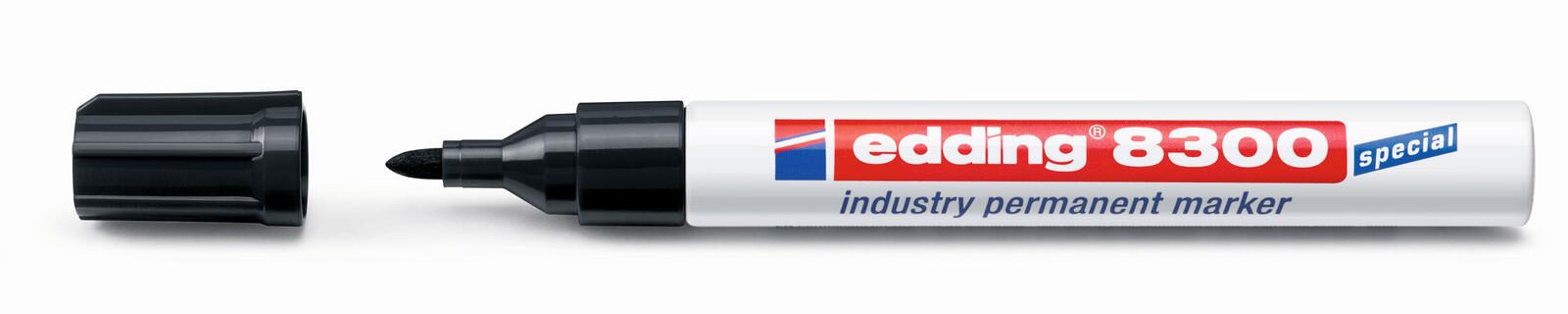 edding Industriemarker 1.5 - 3.0 mm Schwarz 4-8300001