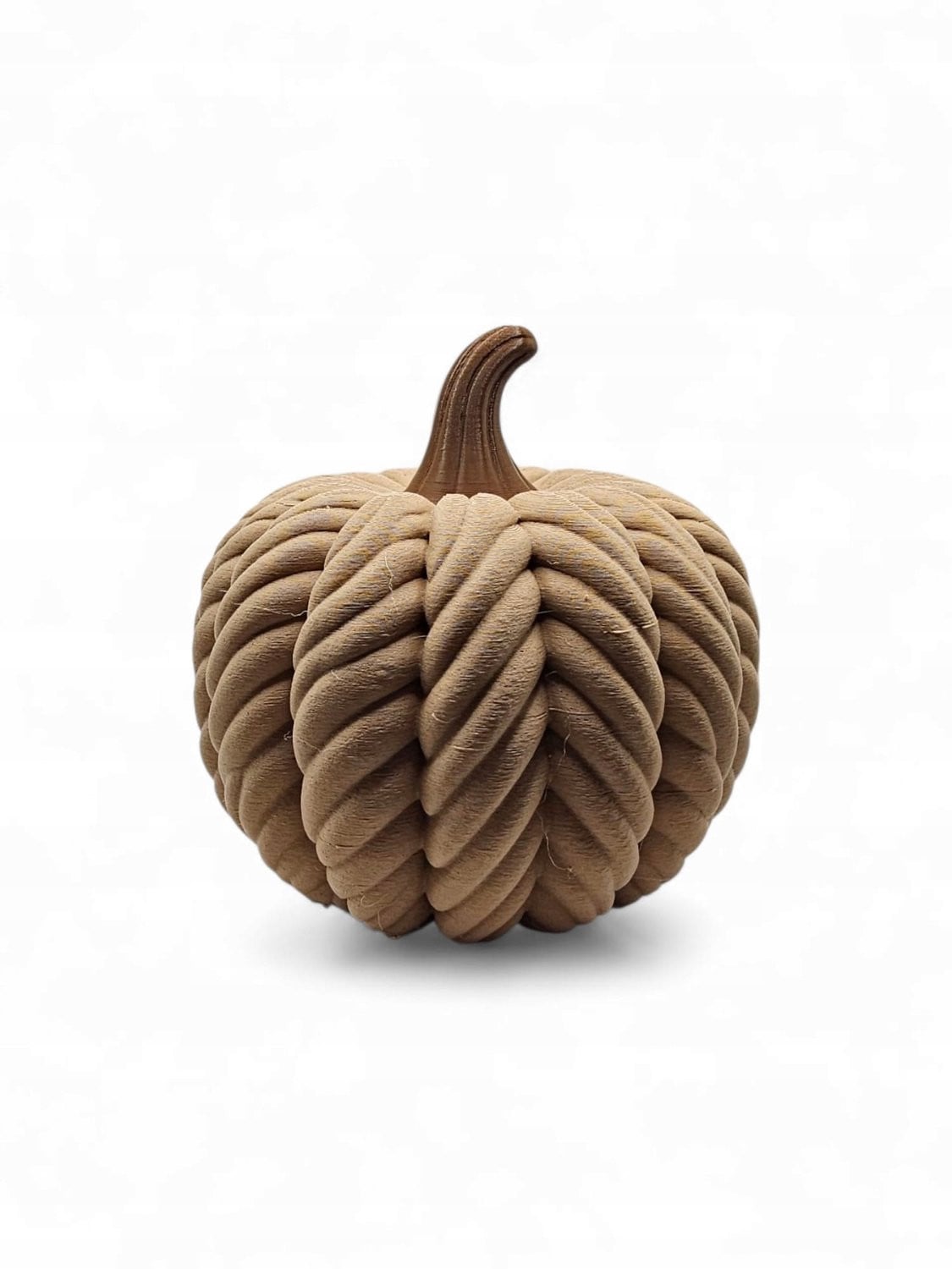 3D Geprinte Sierlijke Pompoen Herfstdecoratie voor op tafel 12 x 11 cm