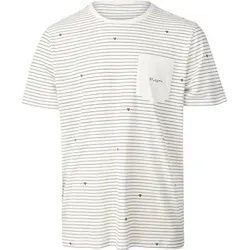 BRUNOTTI Herren Shirt Axle-Stripe, Größe S in Weiß Weiß