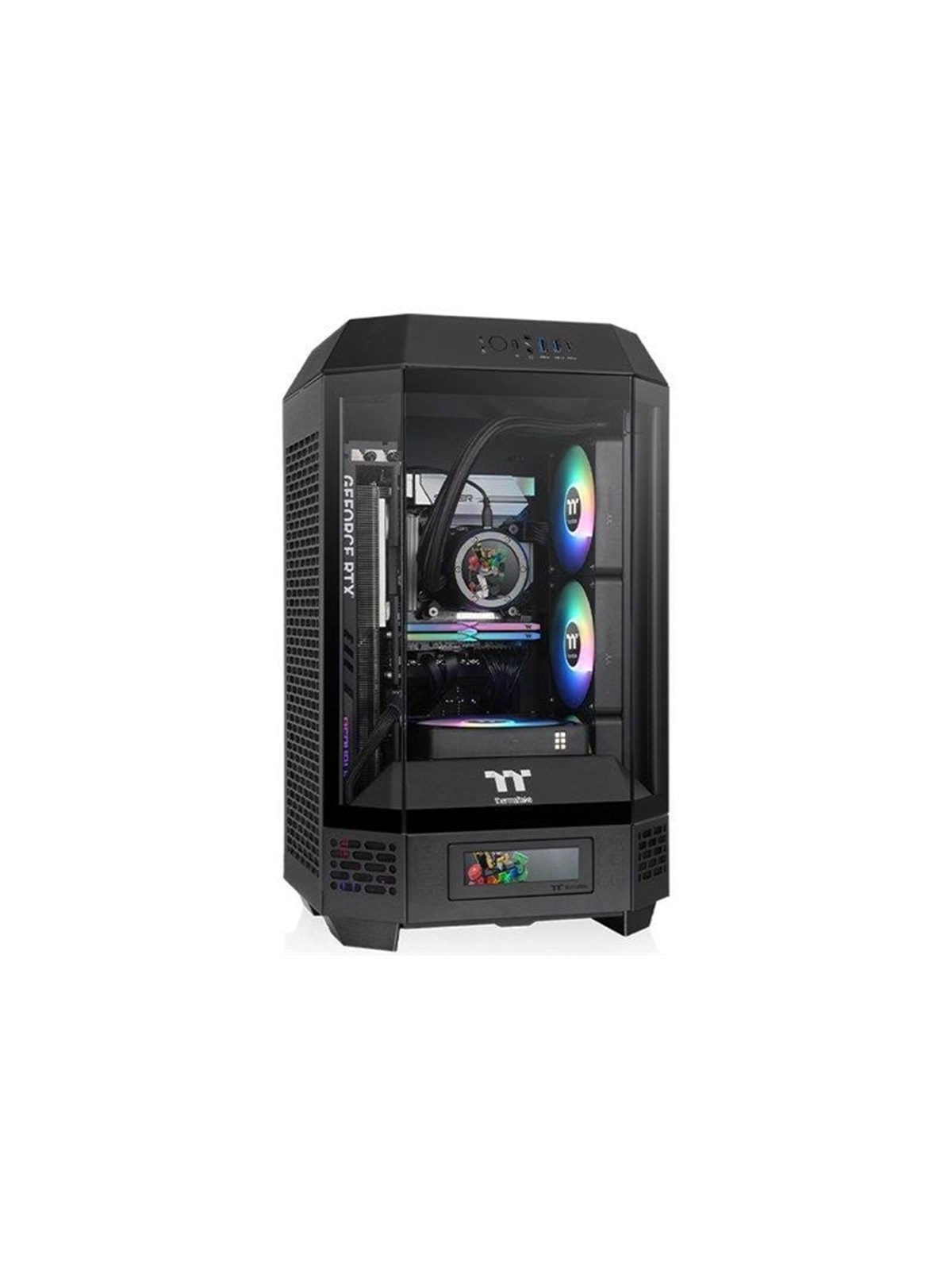 Thermaltake The Tower 250 - Gehäuse - Tower - Schwarz
