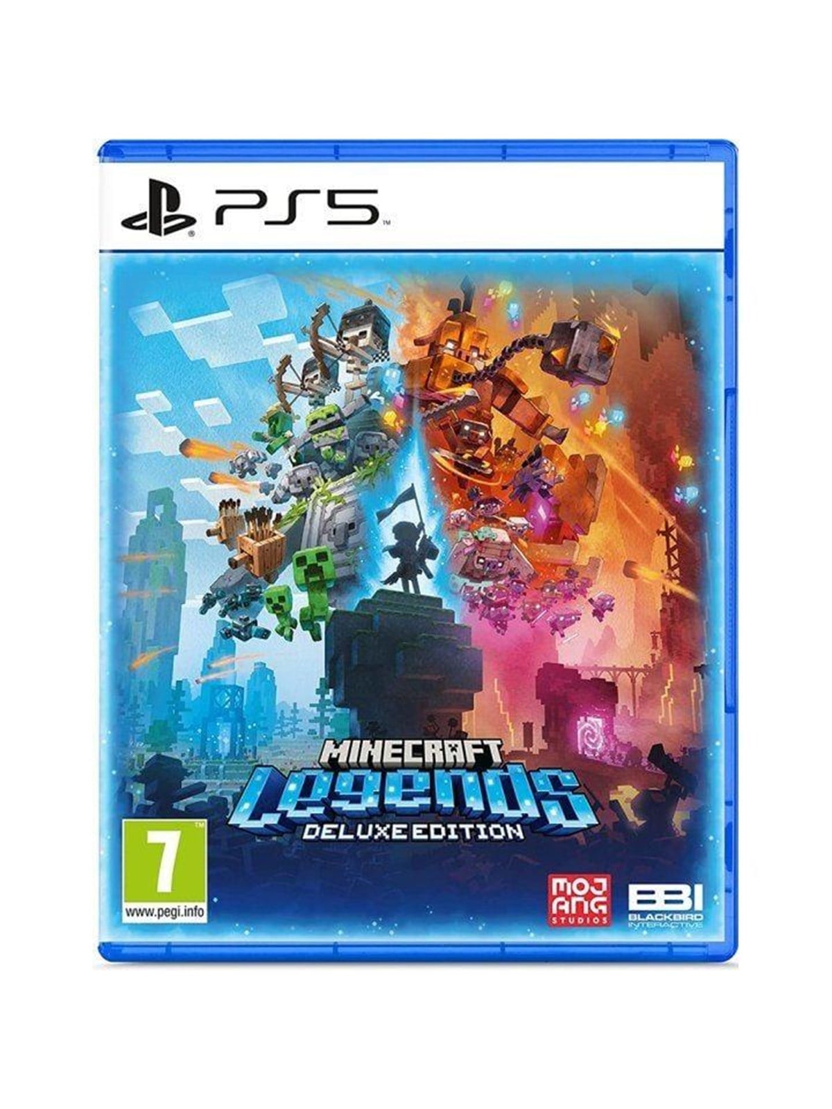 Minecraft Legends (Deluxe - Sony PlayStation 5 - Real Time Strategy - PEGI 7