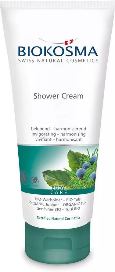 Biokosma - Shower Cream Bio Wacholder, 200 ml