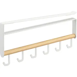 micasa Unterregal-Hakenleiste TOSCA, Küchen Organizer, Weiss