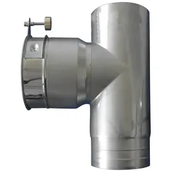Edelstahl-Abgassystem einwandig Zugbegrenzer D 150 (Ausführung: D150/D150)