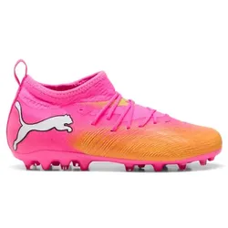 Puma Future 9 Match MG High Kinder - Poison Pink-Sun Stream-Brigh