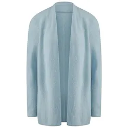 Long-Strickjacke aus Kaschmir include blau, 42