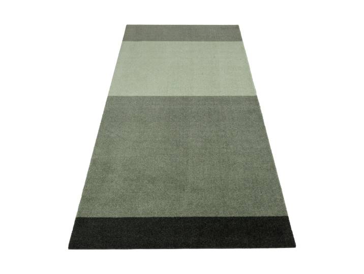 tica copenhagen Stripes by tica tapis de couloir horizontal Green, 90x200 cm