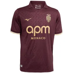 Mizuno AS Monaco Auswärtstrikot 2026/27 Herren 72 - grape XXL