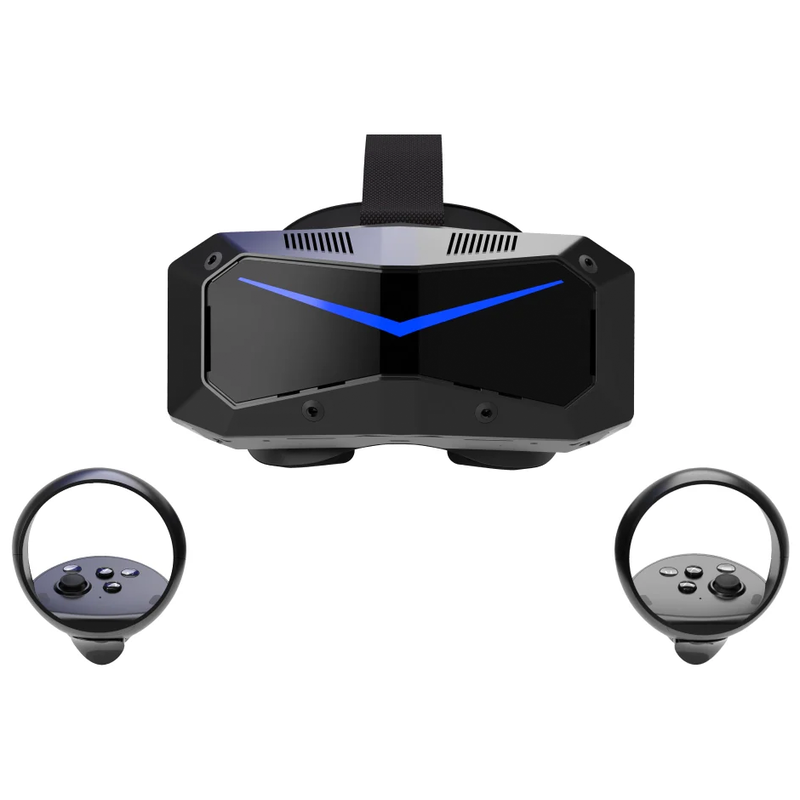 Pimax Crystal Super VR-Headset, QLED 57PPD, Eye-Tracking, PC-Kompatibel - schwarz