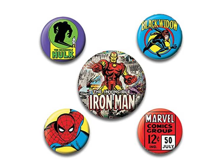 Badgepack Spille Iron Man