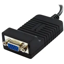 StarTech.com DisplayPort auf VGA Video Adapter / Konverter mit bis zu 1920x1200 Stecker/Buchse Display-Adapter M HD-15 W 25 cm eingerastet