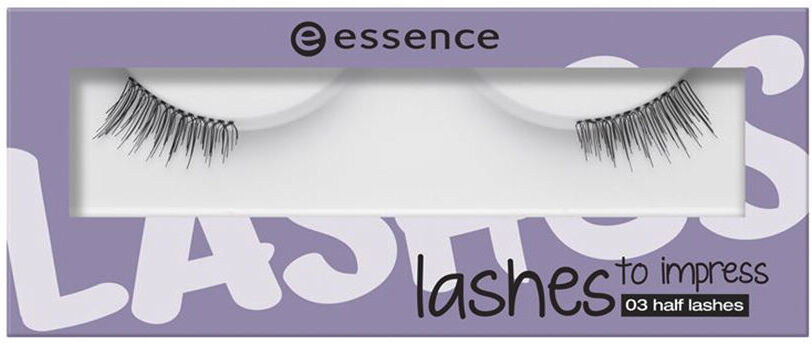 Essence Lashes To Impress pestañas artificiales #03-half lashes