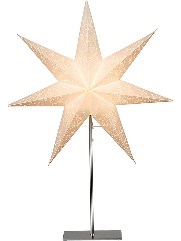 STAR Trading Standleuchte "Sensy" in Creme - (B)54 x (H)78 cm - onesize