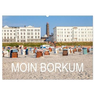 Moin Borkum (Wandkalender 2027 DIN A2 quer), CALVENDO Monatskalender
