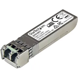 StarTech 10 Gigabit LWL SFP+ Transceiver Modul - HP JD092B kompatibel - MM LC mit DDM - 300m - 10GBase-SR, Transceiver, Silber