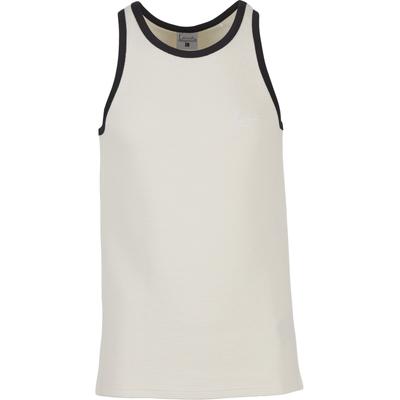 Tanktop KARL KANI "Karl Kani Signature Waffle Tank Top", Herren, Gr. XL, weiß (sanftes weiß), 100% Baumwolle, mehrfarbig, normal, Tops Tanktop
