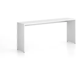 Tischverlängerung FRAME, 1800 x 400 mm, weiß