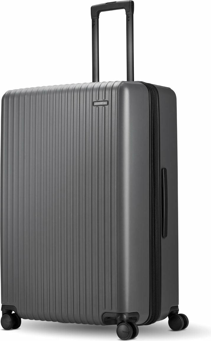 Gomatic Damen Trolley Grau, 86-127 Liter Volumen, 76x49x32,5-37cm, 4 Rollen