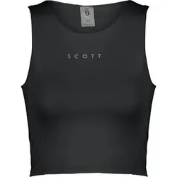 SCOTT Damen Top SCO Crop Top W's Endurance, Größe M in Schwarz Schwarz