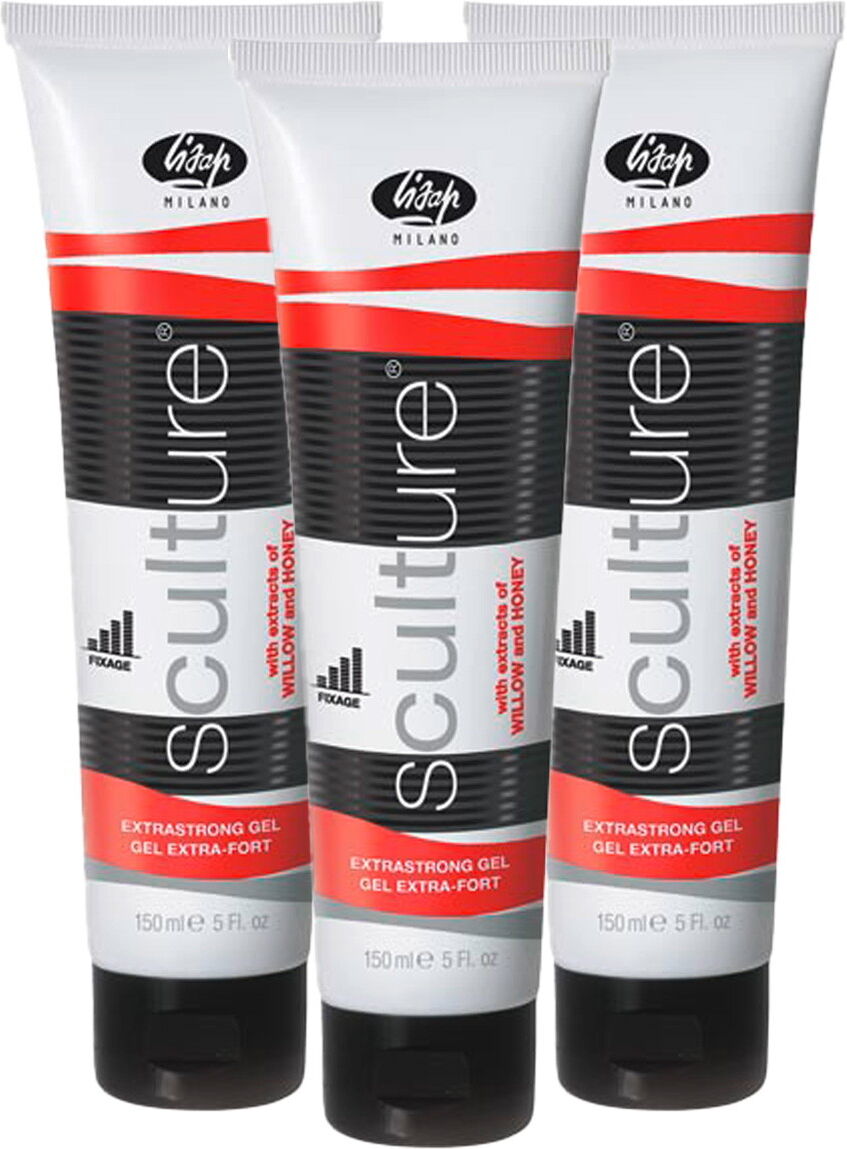 450ml Lisap Sculture Extrastrong Gel Set (3 x 150ml)
