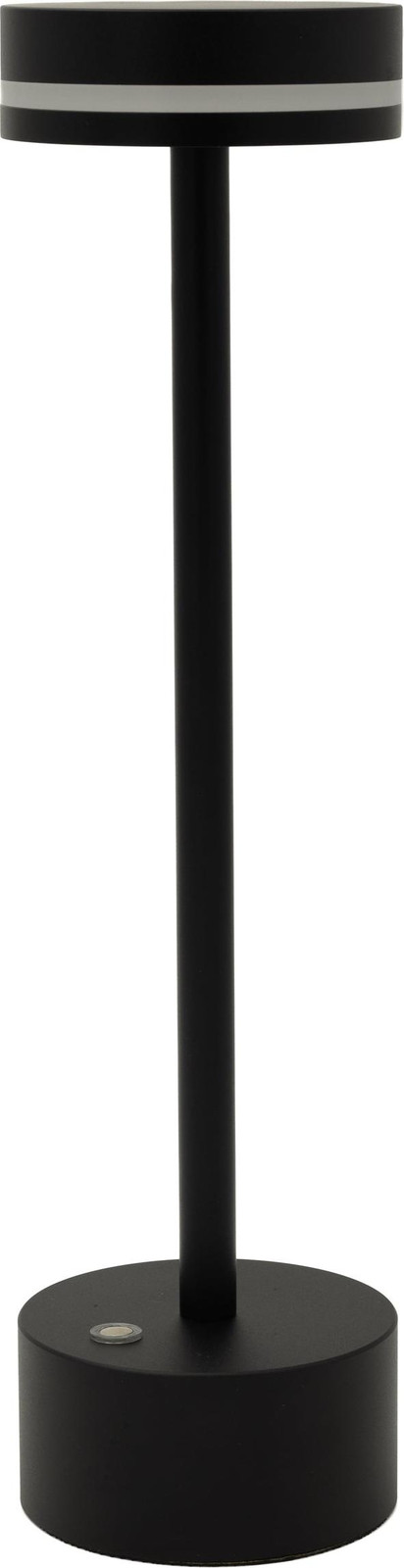 Luxus Europe - Tafellamp Touch Yvette Zwart - Draadloze LED Tafellamp met USB-C oplaadbare batterij