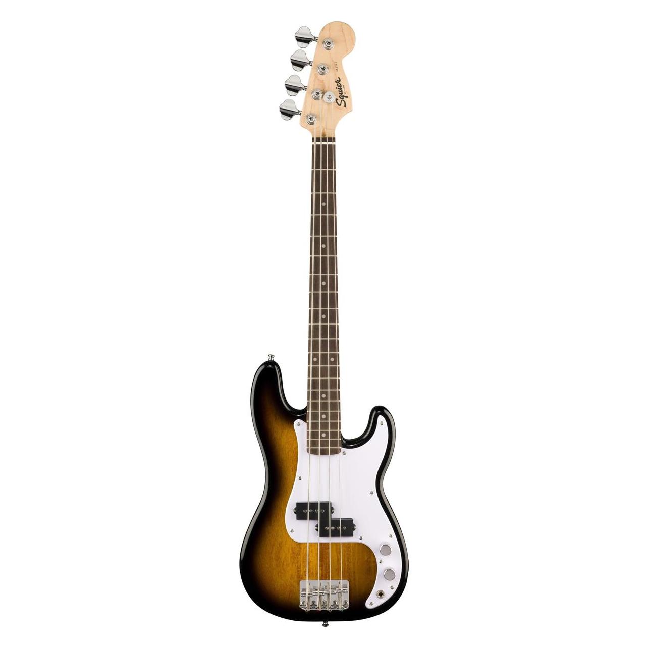 Squier Mini Precision Bass LRL (E-Bass, Ahorn, Indischer Lorbeer, Pappel) (0370127503)