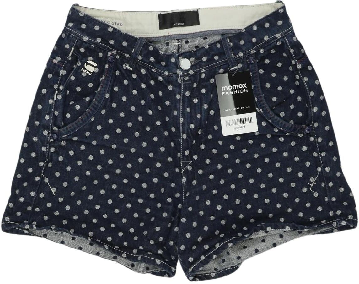 G Star RAW Damen Shorts, Marineblau, Gr. W25, Baumwolle - Second Hand