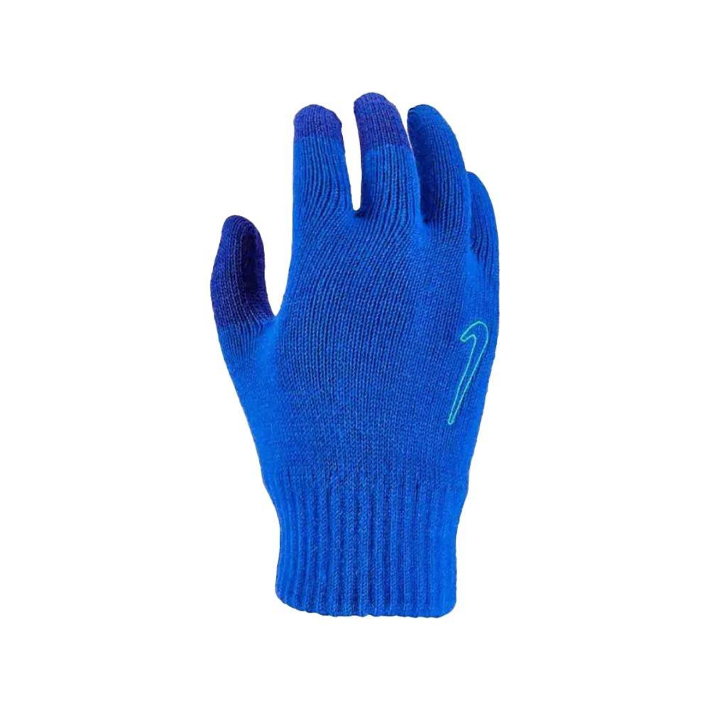 Nike Gebreide Swoosh Grip Handschoenen 2.0 voor volwassenen (Wild Royal/Turquoise)