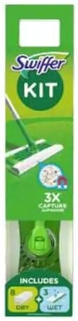 SWIFFER Kit Mopa Atrapapolvo + Recambios