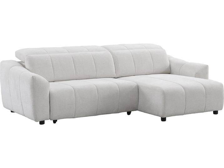 Ecksofa BULLY Stoff cremefarben