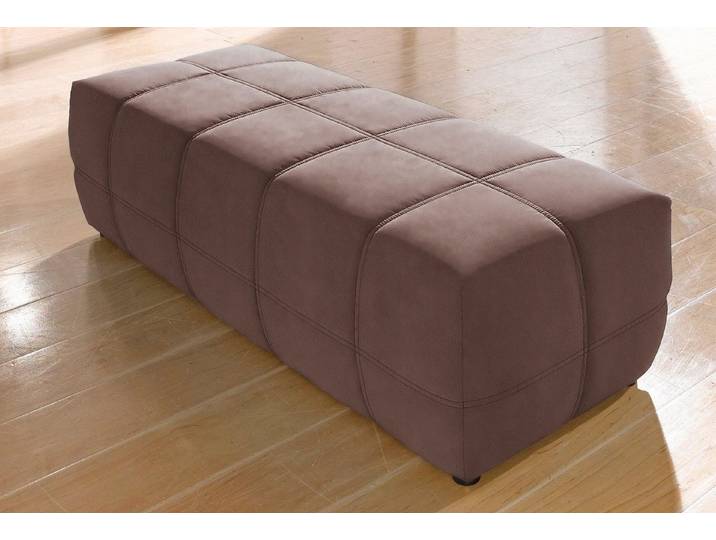 DOMO collection Hocker BRANDON, komfortabel, große Ausführung passend zu Brandon , auch in Cord