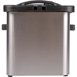 Steba Df 180, Fritteuse, Schwarz, Silber
