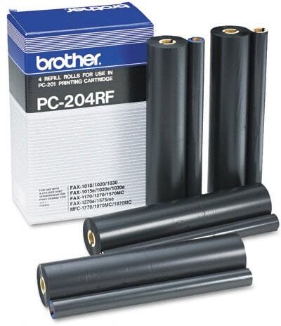 Brother PC-204RF: 4 rolos de tinta