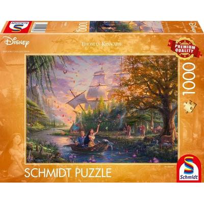 Puzzle Schmidt Spiele Thomas Kinkade Collection Disney Pocahontas 1000 Teile