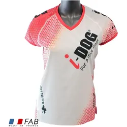i-DOG, Damen, Velotrikot, Ripstretch Dry Raidlight (M), Weiss, M