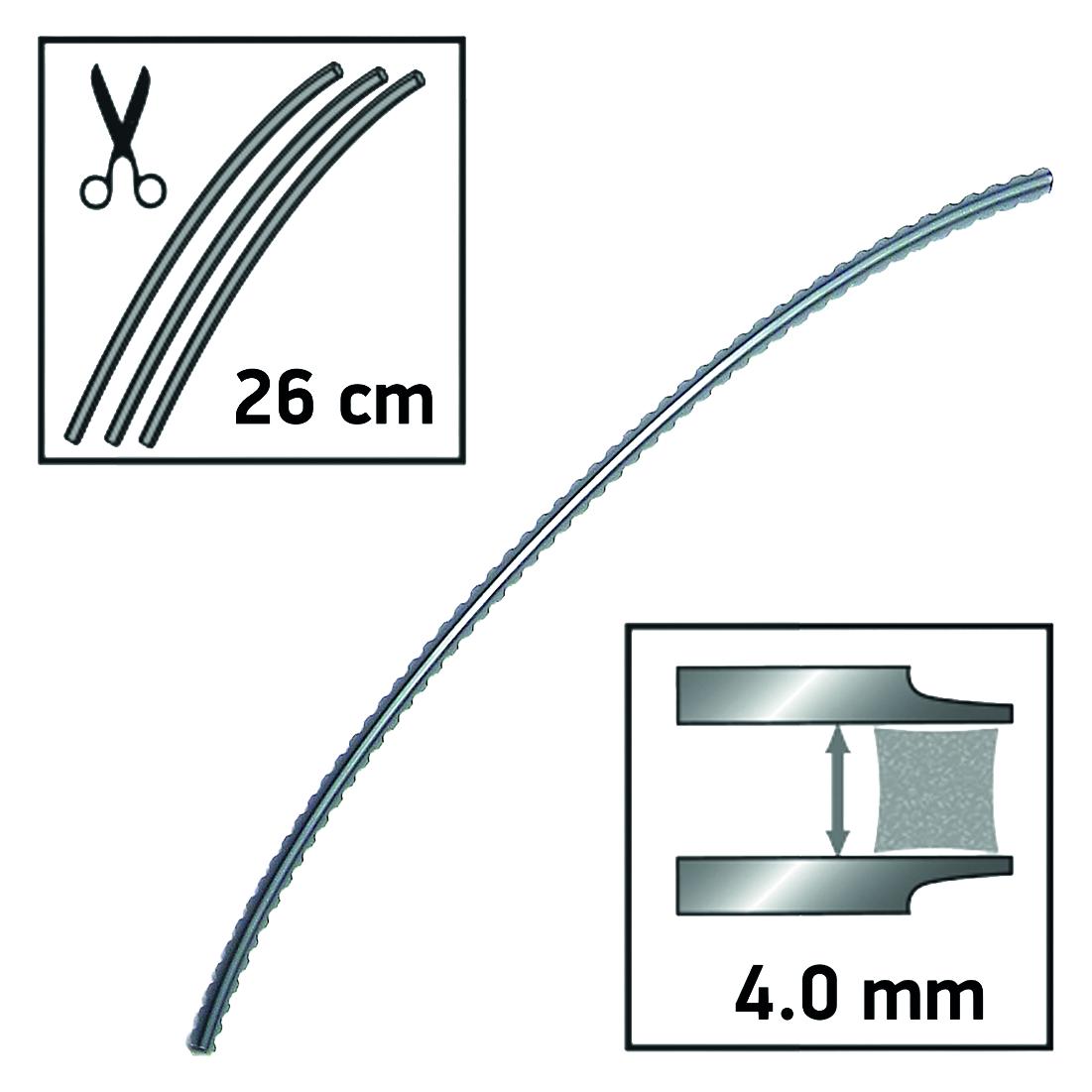 Oregon Faden Flexiblade 4.0 mm x 26cm, 20 Stück (Rasentrimmer) (111116E)