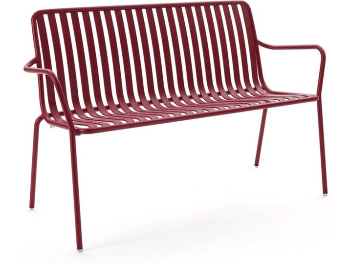 Sitz-Bank Casablanca rot 130.2x82.4x56 cm