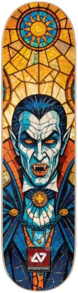 Skateboard Deck Hydroponic Monster (8" - Dracula)