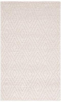 SAFAVIEH Handmade Natura Geltrude Diamond Wool Rug