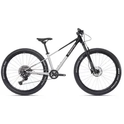 Superior TEAM 27.3 Kinderfahrrad Gloss Brushed Alu / Rainbow Black Gr. S
