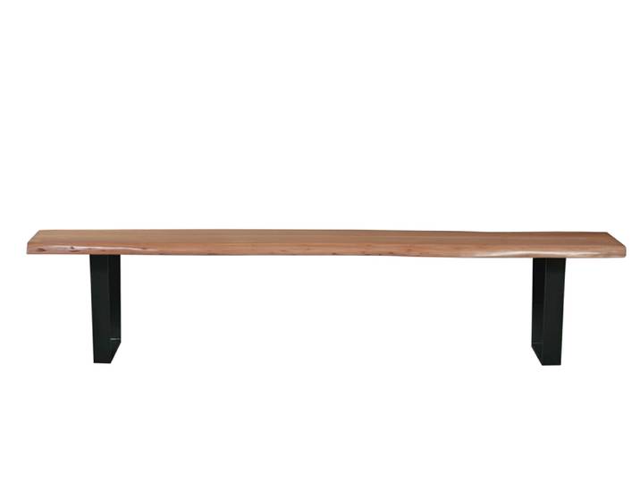 Möbilia Bank Baumkante wie gewachsen 150x46 cm