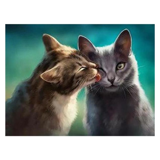 Magni Diamond Painting Katzenliebe 40x30cm (6037-40081)